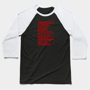 Corruption persists Baseball T-Shirt